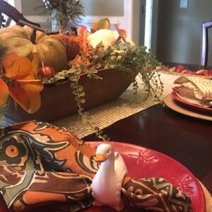 4 Duck Napkin Rings 